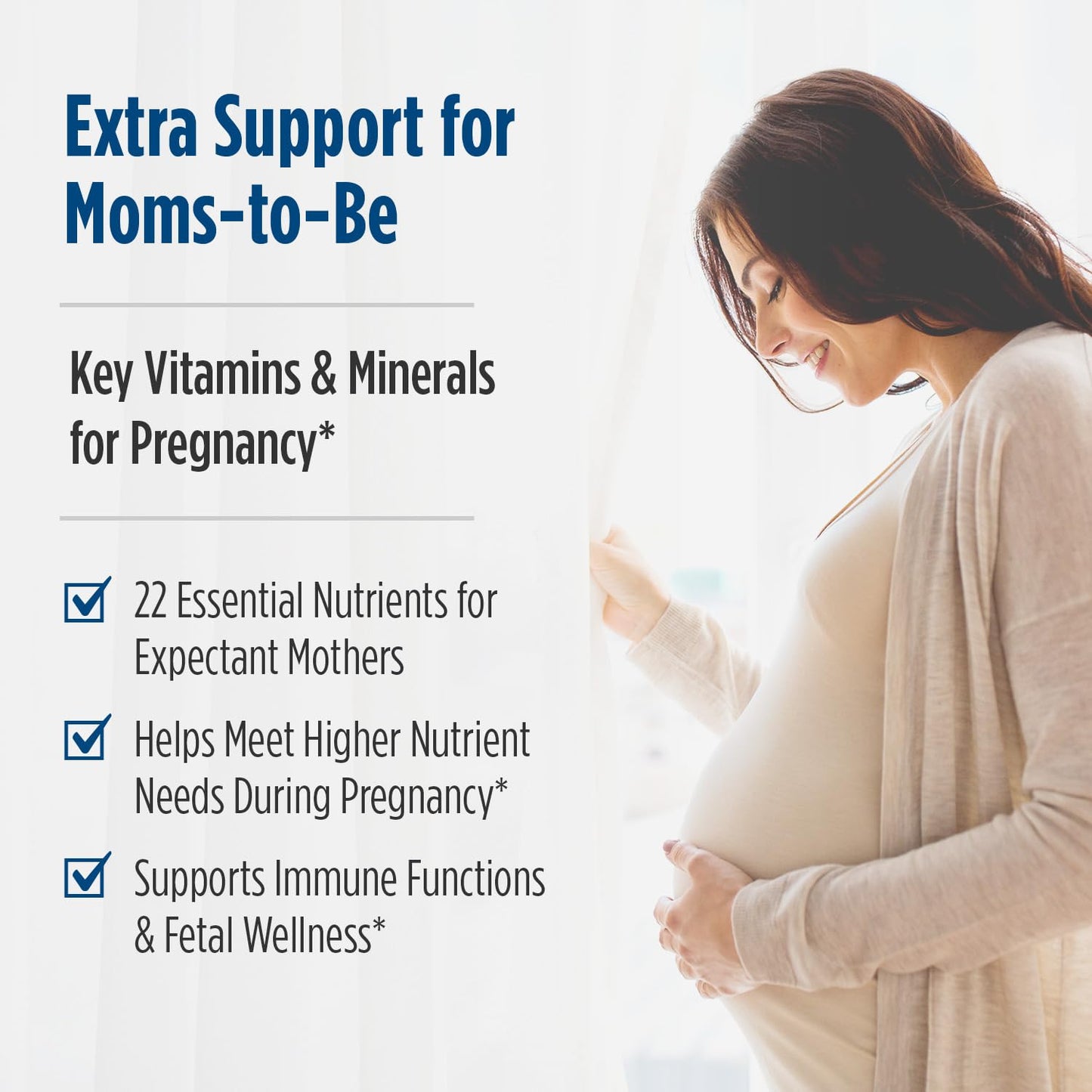 Nordic Naturals Prenatal Multivitamin for Women - Daily Vegetarian Prenatal Vitamins - 22 Essential Nutrients, Including B6, Folate, and Iron - 60 Tablets - 30 Servings Nordic NaturalsBuy Supplements Australia