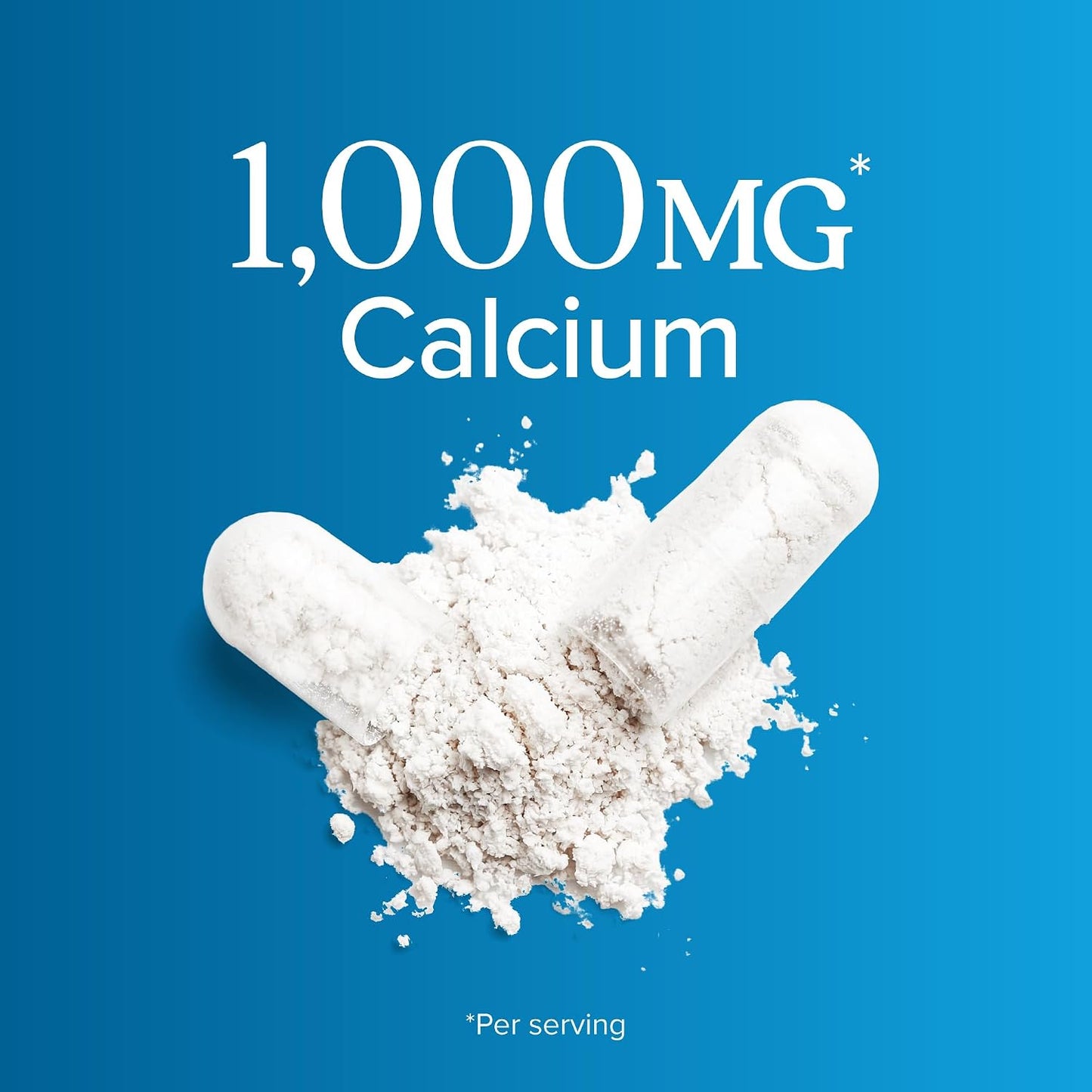 Calcium Citrate 1000mg, Bone & Teeth Support, Dr-Formulated | High-Absorption Cal Complex, Third-Party Tested, 3 Month Supply, Calcium Supplements for Women & Men, 365 Capsules
