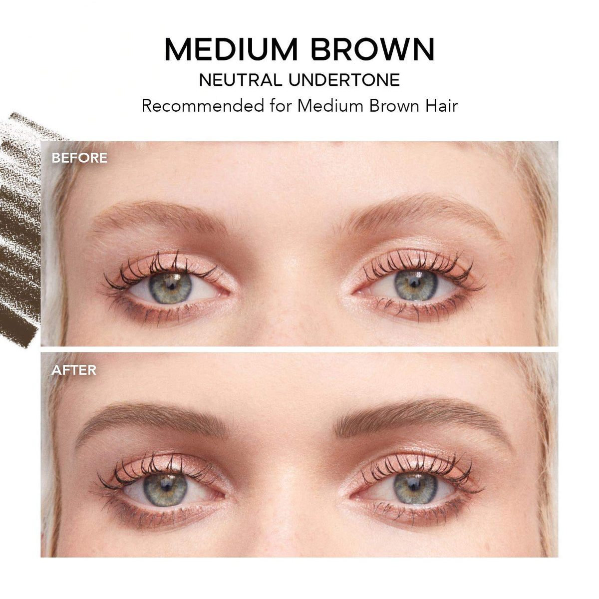 HAUS LABORATORIES by Lady Gaga: THE EDGE MICRO-TIP PRECISION BROW PENCIL, Medium Brown Haus LaboratoriesBuy Supplements Australia