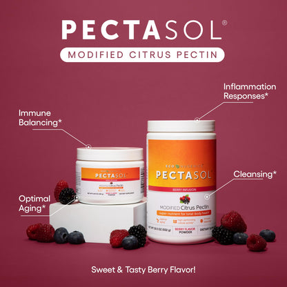 PectaSol Modified Citrus Pectin – 454g Powder – Total-Body Health Supplement to Support the Heart, Immune System, Inflammation Response & Healthy Aging + Maintain Healthy Galectin-3 Levels
