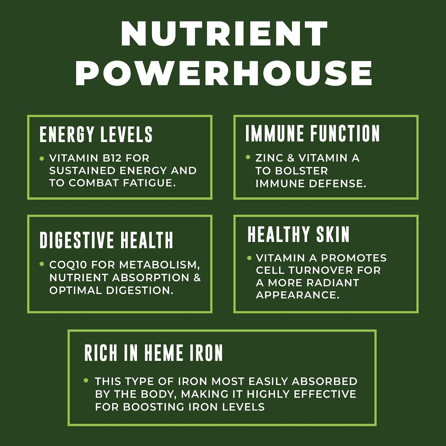 Left Coast Performance Beef Organ Supplements from New Zealand - Supports Women's Overall Energy & Health - Non-GMO, No Fillers, Hormone & Antibiotic Free