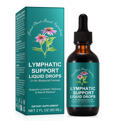 Lymphatic Drainage Drops, Natural Lymph Cleanse & Immune Support Supplement with Echinacea, Dandelion, Elderberry, Cleavers, Astragalus & Burdock, 2 FL OZ (1) Frovetani buy supplements Au