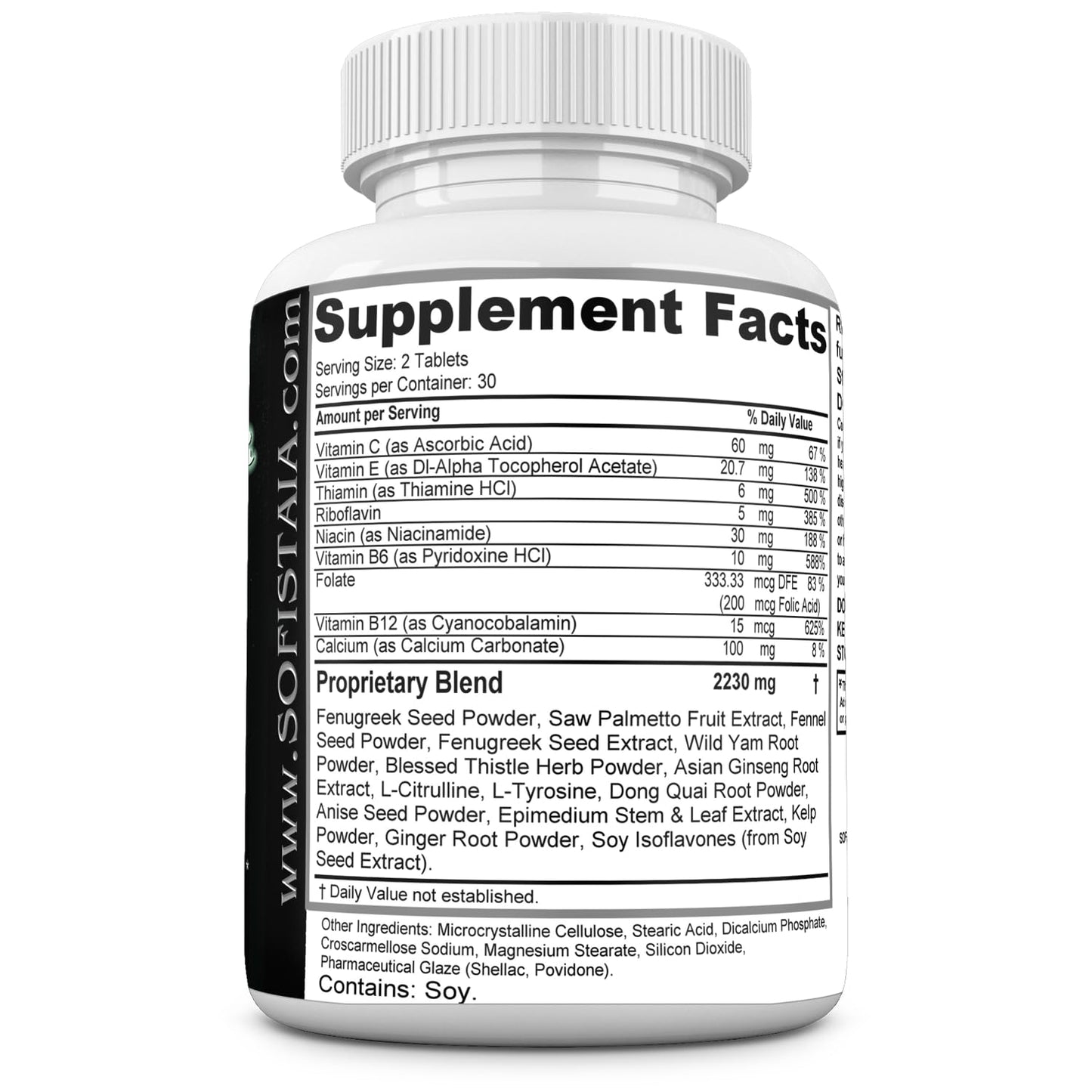 BEAUTIFYEM Sofistaia BUTTLARGER Natural Enhancement Supplement, 60 Tablets, Essential Nutrients for Curves and Confidence BEAUTIFYEM buy supplements Au