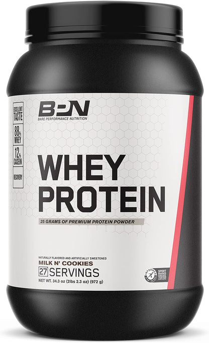 BARE PERFORMANCE NUTRITION BPN Whey Milk N' Cookies Protein + Creatine Bundle