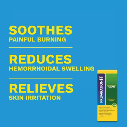 Preparation H Hemorrhoid Symptom Treatment Cream (0.9 Ounce Tube), Maximum Strength Multi-Symptom Pain Relief with Aloe Preparation H buy supplements Au