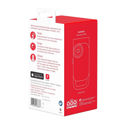 SmartCheck Digital Ear Scope from Children's Tylenol, Otoscope with Light, 1 Otoscope Clamp, 12 Specula Tips + Children's Tylenol Pain + Fever Medicine with Acetaminophen, 8 fl. oz TylenolBuy Supplements Australia
