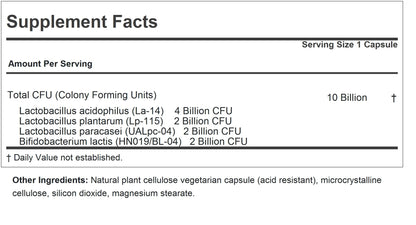 ANDREW LESSMAN ProCaps Friendly Flora Probiotic 10 Billion CFU, 90 Capsules