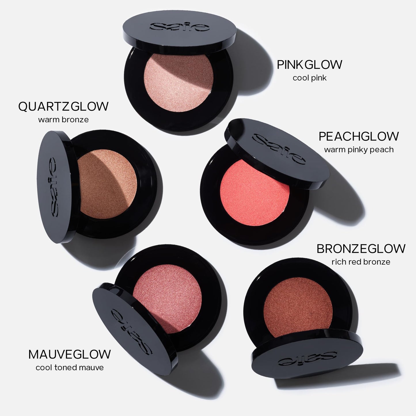 Saie Glow Sculpt Multi-Use Highlighter + Cream Blush - Lightweight Highlighter Makeup with Hyaluronic Acid + Micropearl for Radiant, Glowing Skin - Mauveglow (.02 oz) SaieBuy Supplements Australia