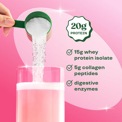 Bloom Strawberry Watermelon Clear Protein and Shirley Temple Energy Packets Bundle