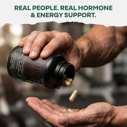Wild Grass Fed Beef Organ Supplement for Men - Complete Ancestral Nutrition Complex with Beef Liver, Testicle, Prostate & Bone Matrix - Organ Meat Supplements - 30 Day Supply