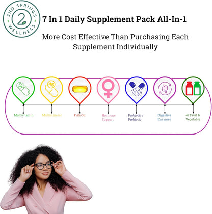 Women's Daily 7 Essentials & Vitamin D3 + K2 Chewables Bundle