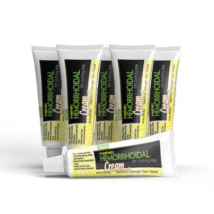 Natureplex Hemorrhoidal Cream for Itching, Burning and Discomfort Relief, 0.9 oz (Pack of 6) - Made in USA NatureplexBuy Supplements Australia