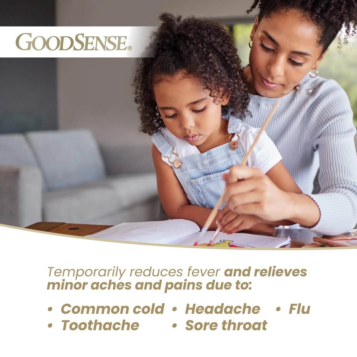 GoodSense Children's Pain and Fever Oral Suspension Liquid, Acetaminophen 160 mg per 5 mL, Bubble Gum Flavor GoodSenseBuy Supplements Australia