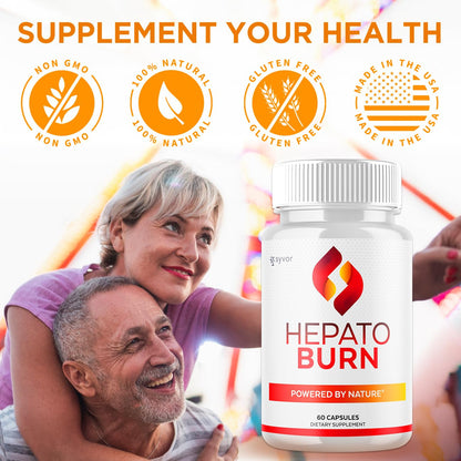 (2 Pack) Hepato Burn Capsules, Official Hepato Burn Pills with All Natural Premium Ingredients, Hepatoburn Energy and Fitness Vitamin Supplement, Hepatoburn Lifestyle Powered by Nature (120 Capsules) Syvor buy supplements Au