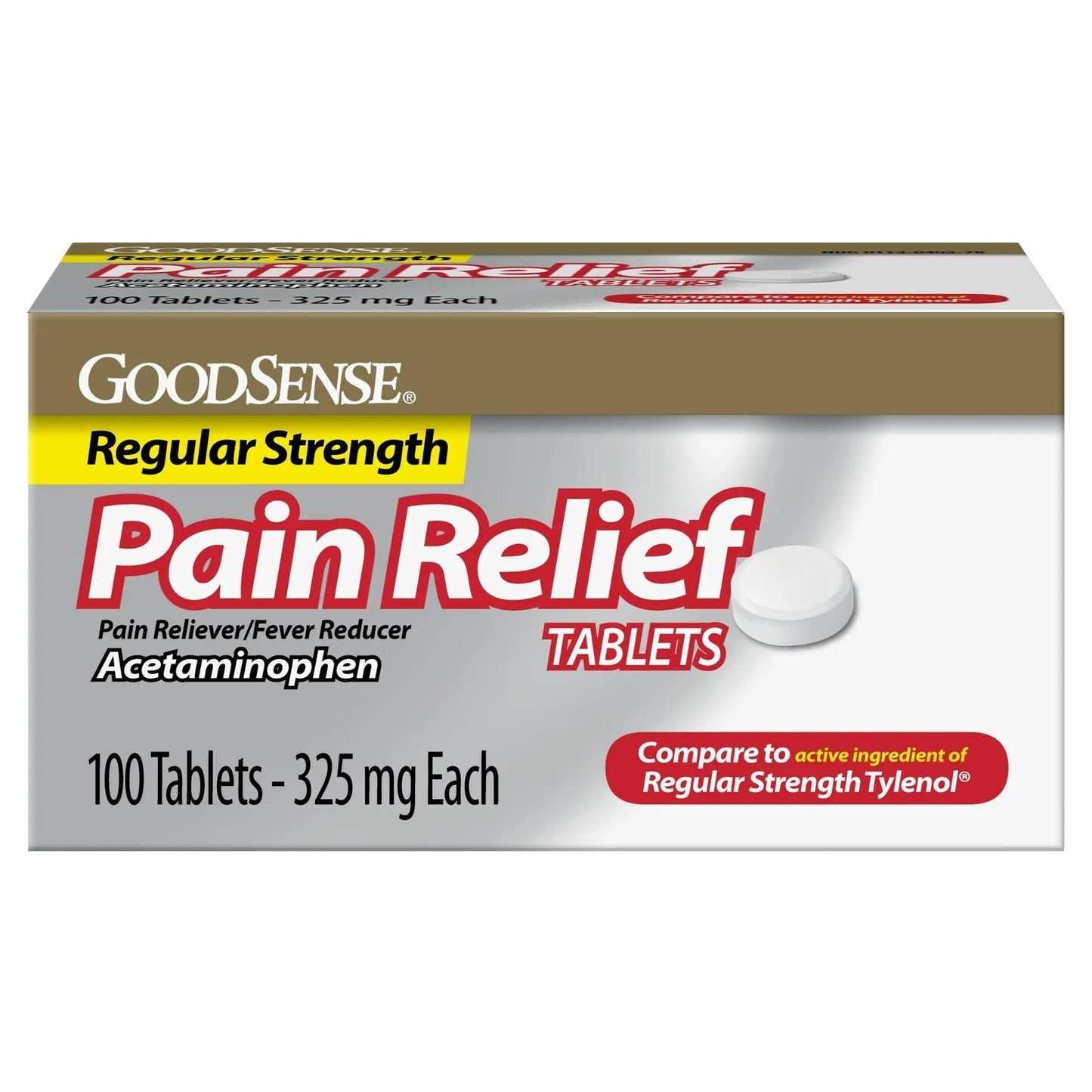 Pain Relief, Acetaminophen Tablets 325 mg, Regular Strength, Pain Reliever and Fever Reducer GoodSenseBuy Supplements Australia