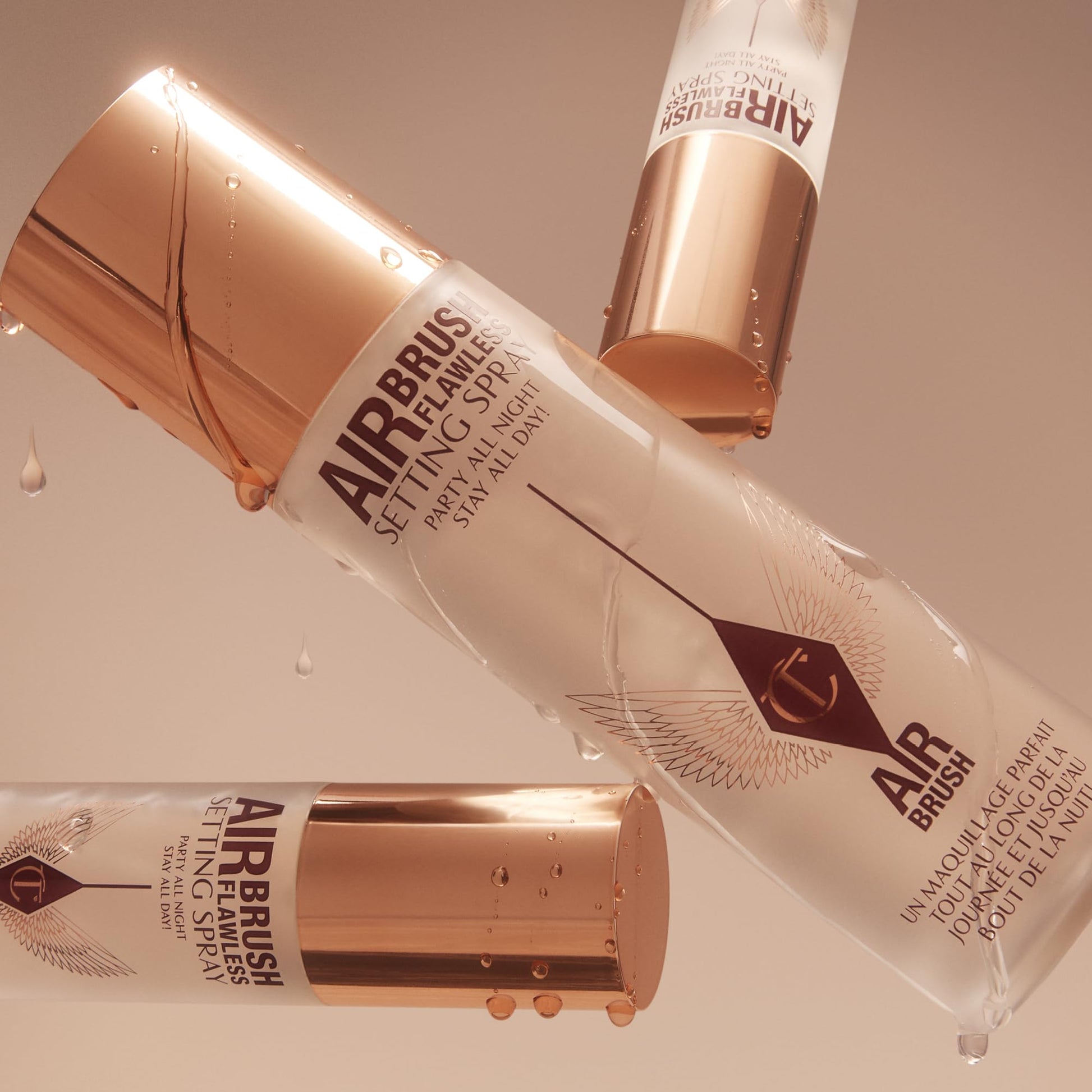 Charlotte Tilbury Airbrush Flawless Setting Spray - Ultra-Fine Hydrating Mist to Prime & Set Face Makeup For Up to 16Hr - Soothes, Blurs Pores & Calms Skin (100ml) Charlotte TilburyBuy Supplements Australia