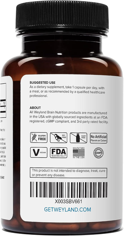 Lithium Orotate - 1000 mcg of Elemental Lithium, 60 Vegetarian Capsules (Pack of 2)