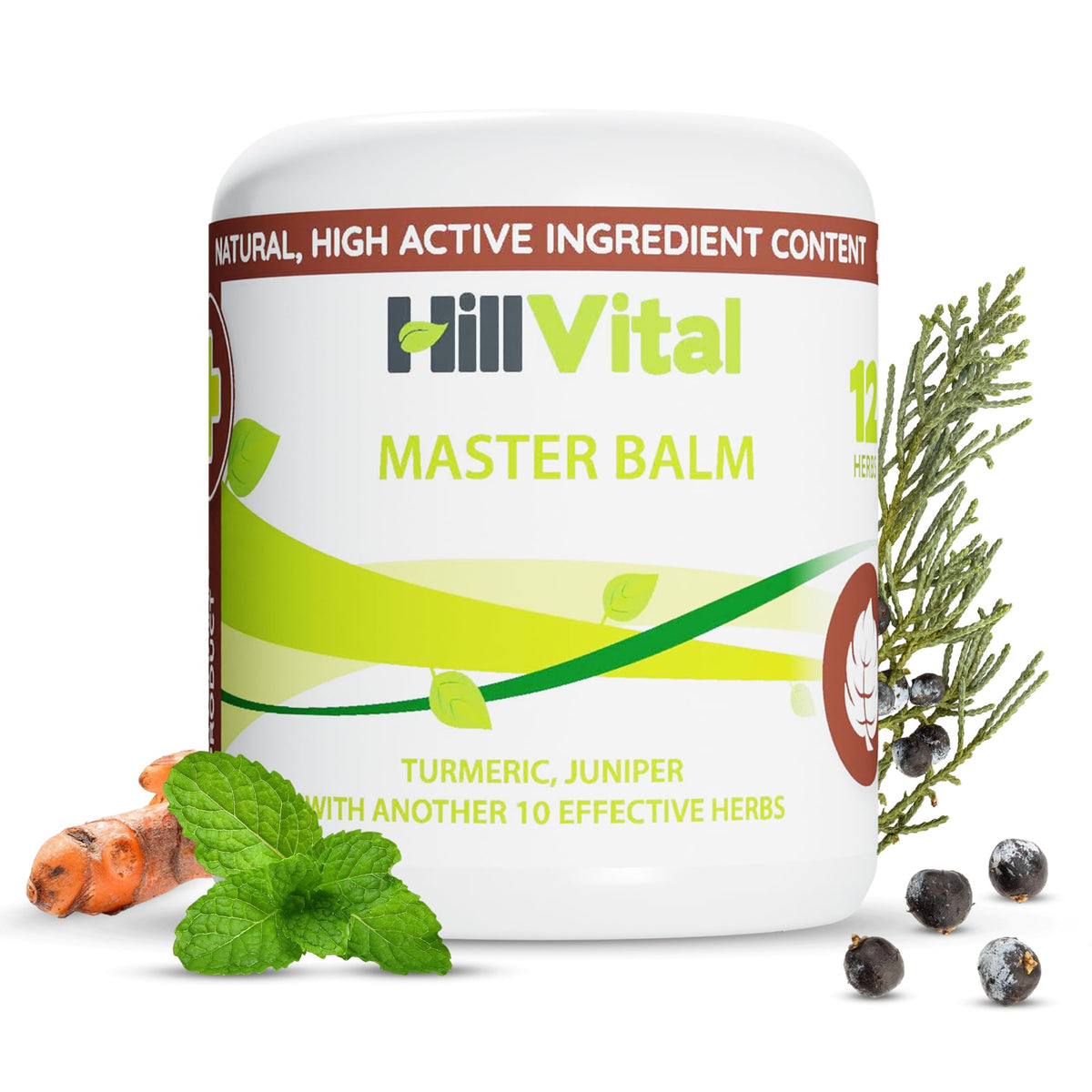HillVital Herbal Joint Care Balm – Soothing Arnica & Turmeric Blend for Muscles & Joints – Lightweight Herbal Cooling Gel with Mint & Rosemary – Fast-Absorbing Natural Topical Cream Hill Vital Natural SolutionsBuy Supplements Australia