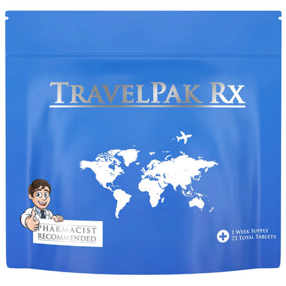TravelPakRx Travel Essentials Medicine Kit - TSA-Approved Over-The-Counter Individual Medicine Packets, for Travel, Cruises, Camping, Created by Pharmacist TravelPakRxBuy Supplements Australia