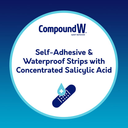 Compound W Wart Remover Maximum Strength One Step Pads with Salicylic Acid, 14 Medicated Pads Compound W buy supplements Au