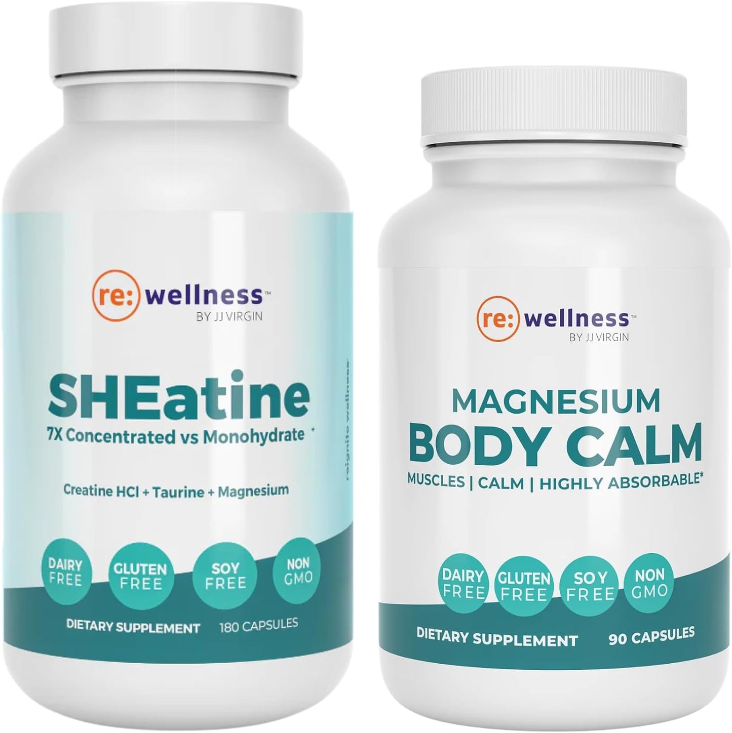 Reignite Wellness by JJ Virgin SHEatine Capsules and Magnesium Body Calm