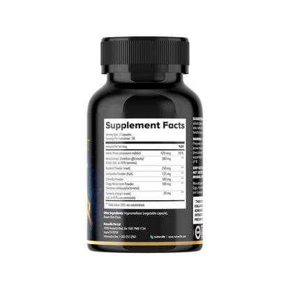Pineal XT Gold Pineal Gland Supplement, Third Eye Awakening | Focus and Memory Supplement for Brain, 7 Powerful Ingredients Detox and Activate Your Pineal Gland, 30 Count, 1 Daily