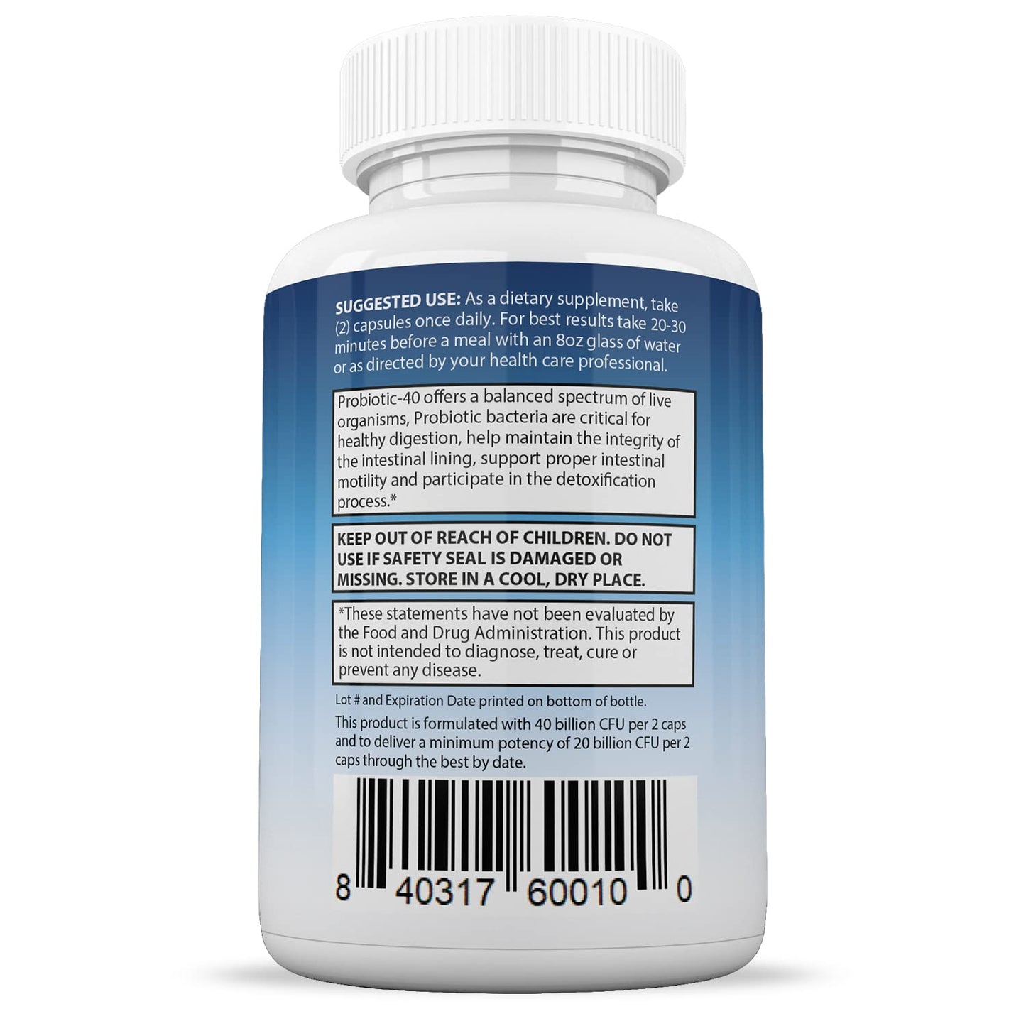 Justified Laboratories (3 Pack) Fungus Defend Max Pills 40 Billion CFU Probiotic 180 Capsules Justified Laboratories buy supplements Au
