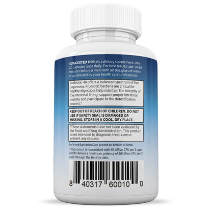 Justified Laboratories (3 Pack) Fungus Defend Max Pills 40 Billion CFU Probiotic 180 Capsules Justified Laboratories buy supplements Au
