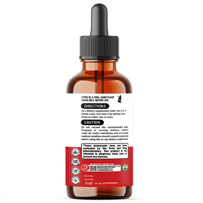 DEDICAD 12in1 Wormwood Liquid Drops Added Black Walnut, Whole Cloves and 9 More Herbs - 2 Fl Oz - 60 Days Supply - Mint Flavor DEDICAD buy supplements Au