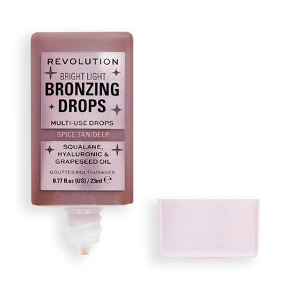 Revolution Beauty London, Bright Light Bronzing Drops, Bronze & Glow for Face & Body, Infused with Hyaluronic Acid, Vegan & Cruelty-Free, Bronze Summer, 0.77 fl oz Revolution Beauty LondonBuy Supplements Australia