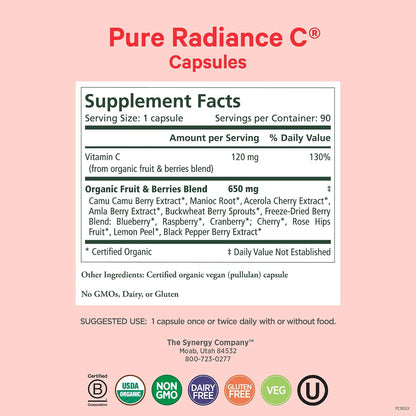 PURE SYNERGY Women’s Multivitamin, Stress, and Energy Essentials Bundle | Whole Food Multi with Adaptogens | Natural Vitamin C Immune and Skin Supplement | Vegan, Non-GMO, and Organic Ingredients
