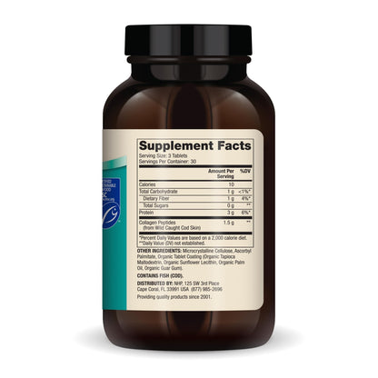 Dr. Mercola Marine Collagen - Supports Skin & Connective Tissue Health - Type I Collagen Peptides - MSC Certified Wild-Caught Cod - 90 Tablets Dr. Mercola buy supplements Au