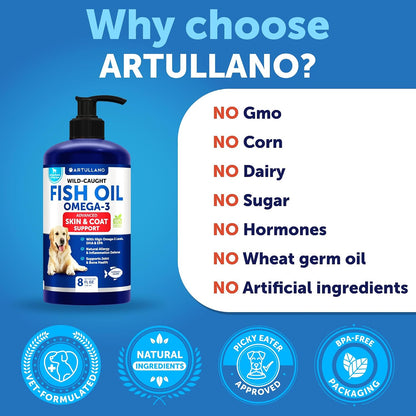 Artullano Handy Treat jar for Home or Travel - Suitable for Small, Medium and Large Dogs - Delicious Liquid Food Topper for Dogs