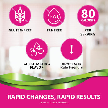 TRUEplus Soft Tabs Glucose Tablets, Cherry Pop Flavor, 4 Count, 12 Packs | Chewable Tablets, 16g Fast-Acting Carbohydrates, Fat Free, Gluten Free, Boosts Energy, Great Tasting and Easy to Use