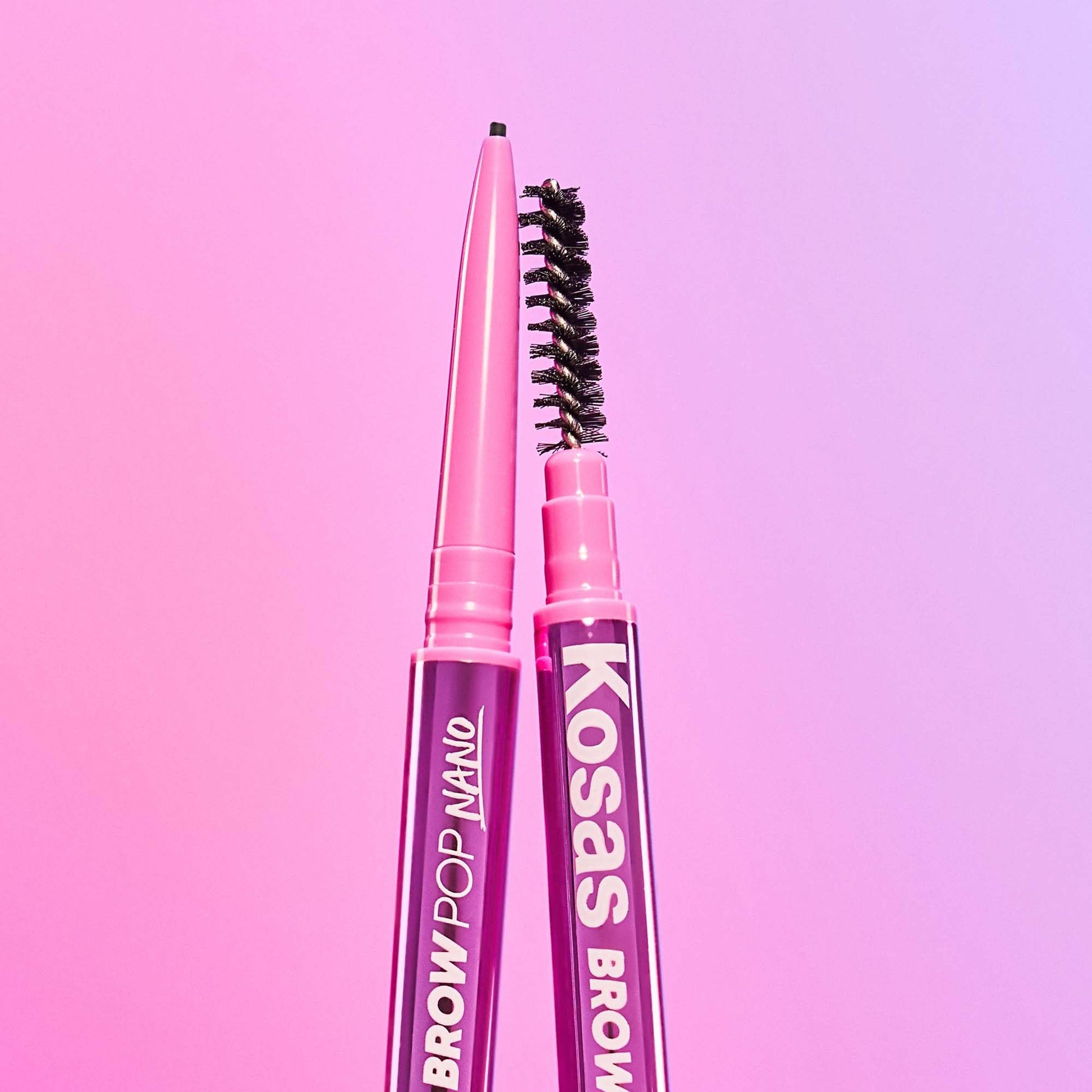 Kosas Brow Pop Nano Eyebrow Pencil – Ultra-Fine 1mm Micro Brow Pencil with Spoolie, Medium Brown KosasBuy Supplements Australia