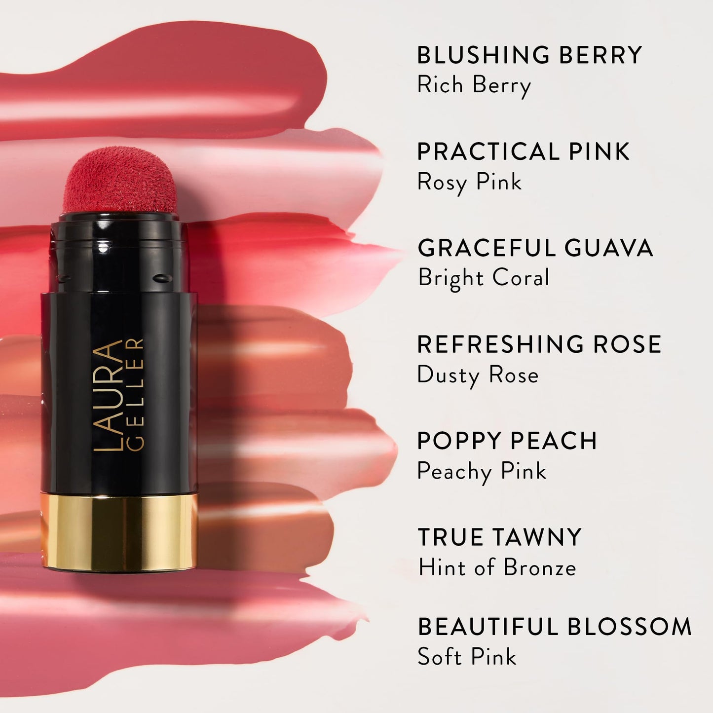 LAURA GELLER NEW YORK Serum Blush Tint, Lightweight Liquid Blush for Cheeks, Weightless Watercolor Sheer Finish, Practical Pink LAURA GELLER NEW YORKBuy Supplements Australia