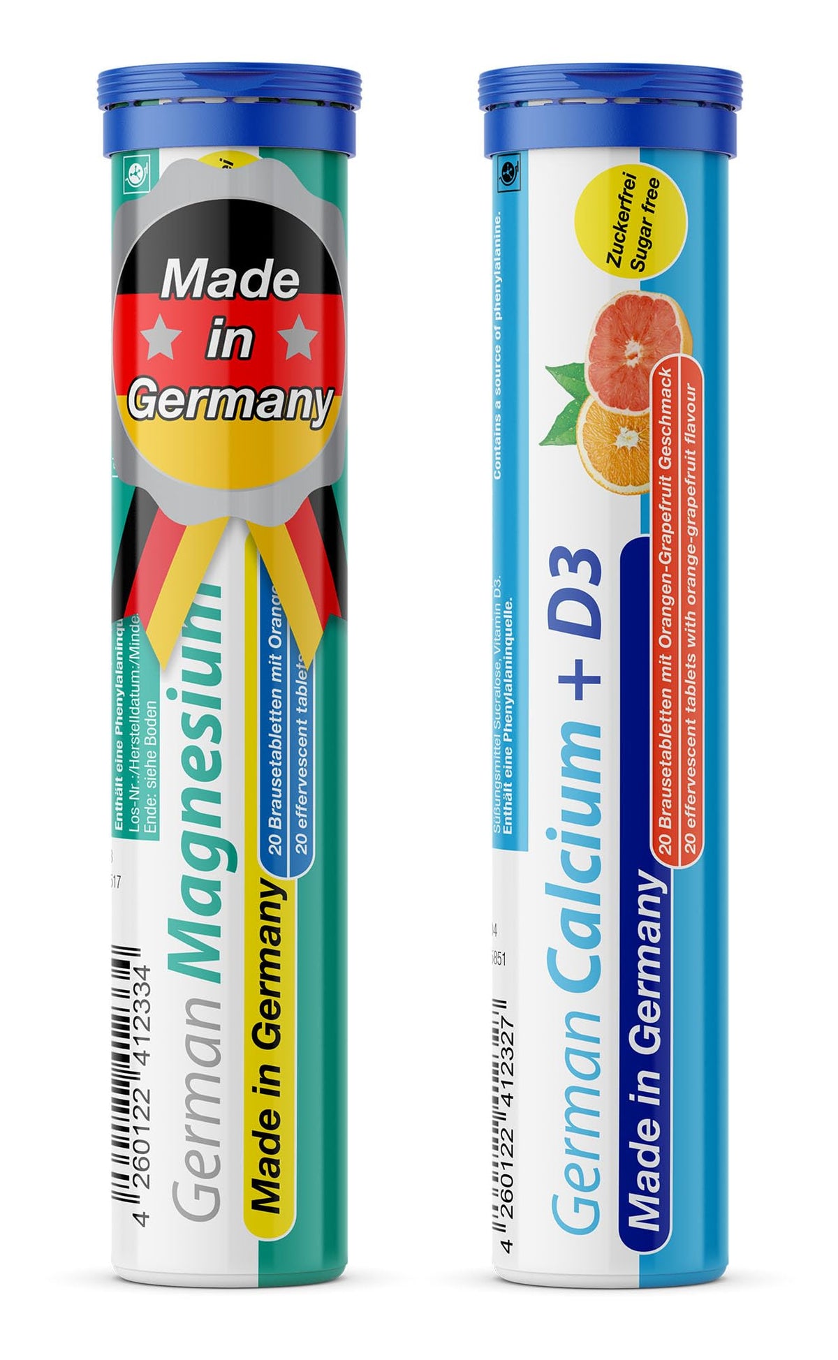 T&D German Elektrolyt Mix - 40 Fizzy Effervescent Tabelts - Orangeflavour - Sugarfree - Made in Germany T&D buy supplements Au