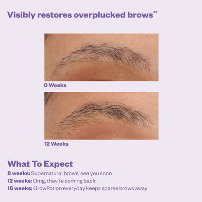 Kosas Grow Potion: Fluffy Brow and Lash Boosting Serum. Eyebrow and Eyelash Enhancing Serum KosasBuy Supplements Australia