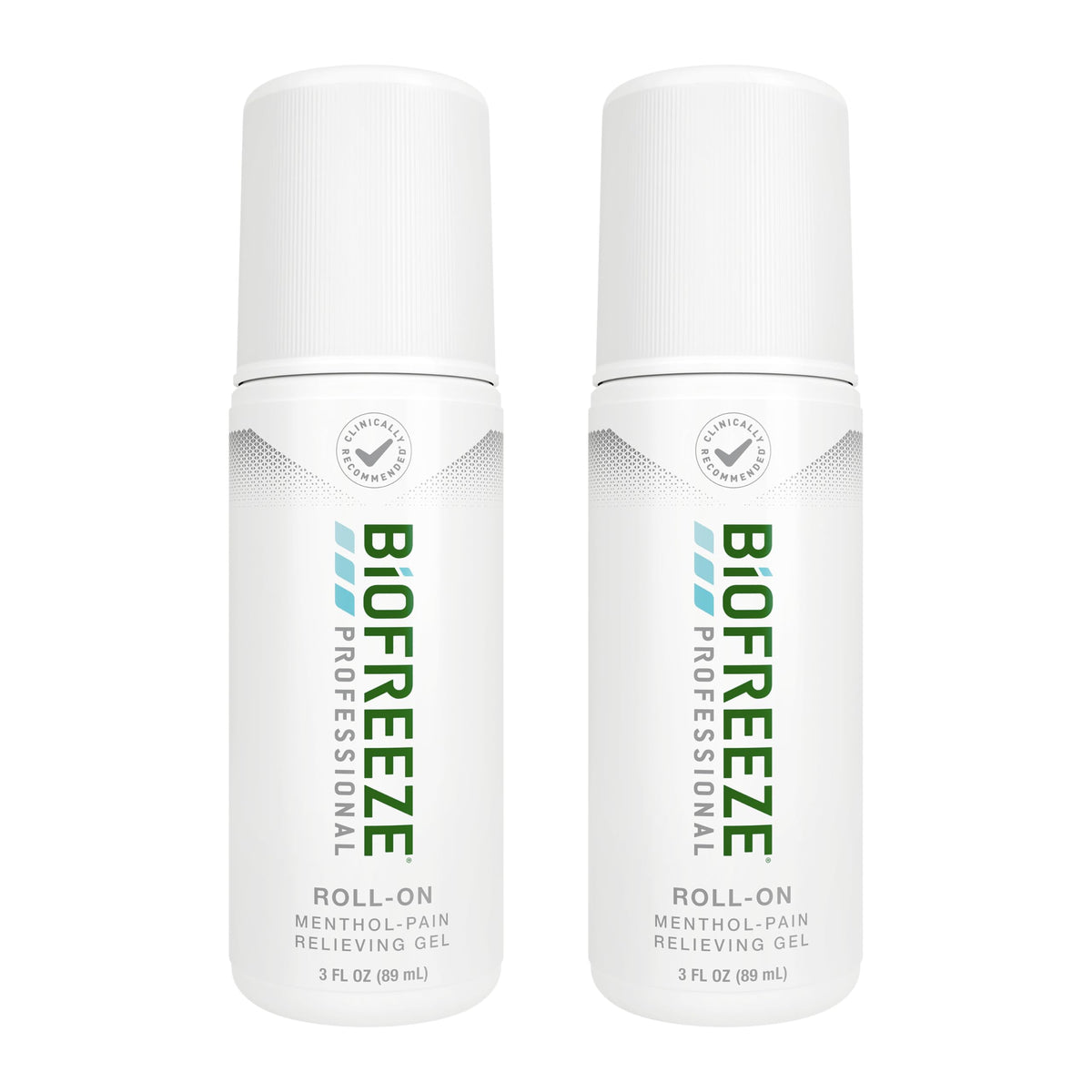 Biofreeze Professional Pain Relief Roll On, Knee & Lower Back Pain Relief, Arthritis Pain Reliever, Neck Pain Relief, Cooling Joint Pain Relief, Roll-On Menthol Gel 3 Fl Oz (Pack of 2) BiofreezeBuy Supplements Australia