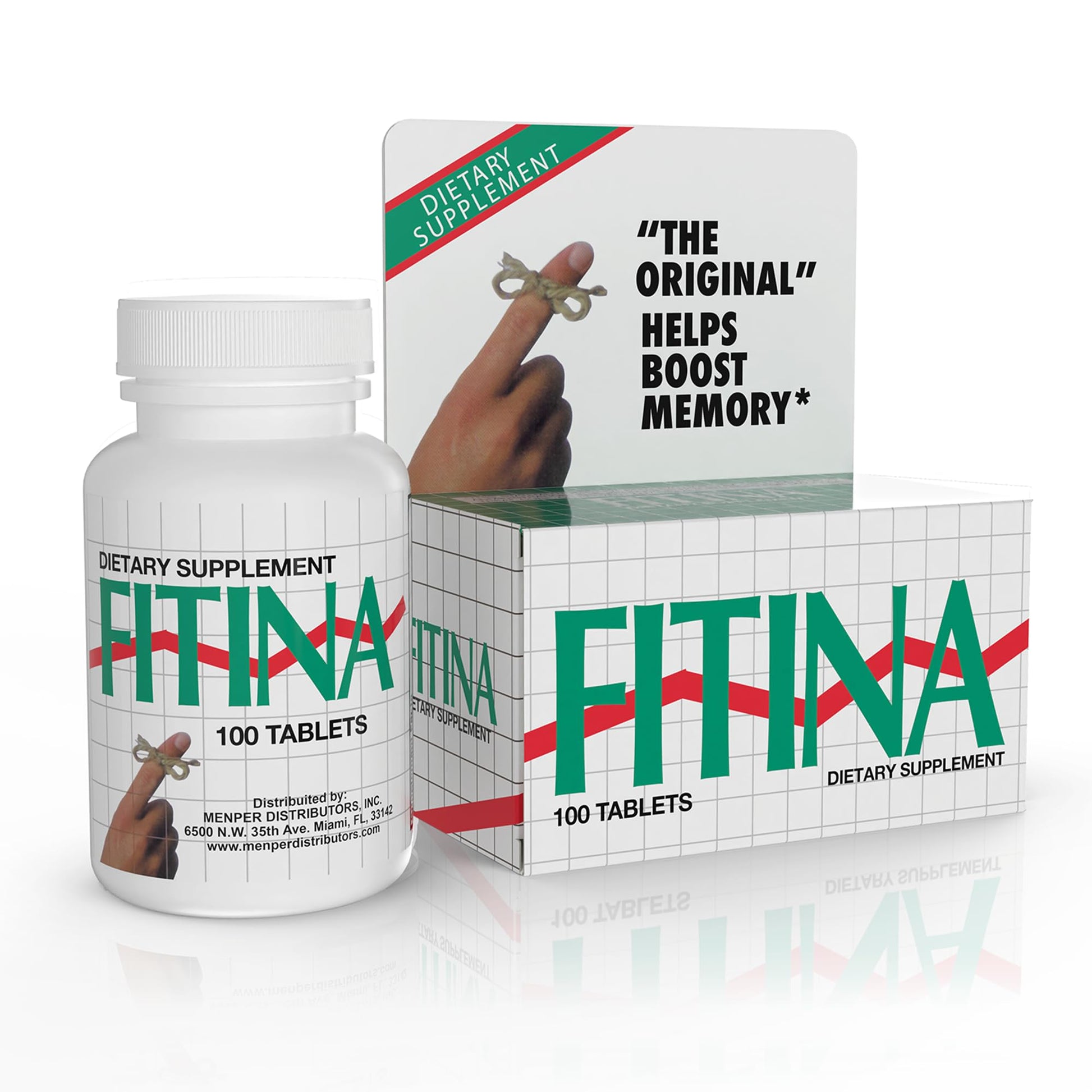 FITINA Brain Supplement with Vitamin B6 & Thiamine for Memory, Focus and Cognitive Support | High-Dose B Vitamins for Nervous System Brain Health, Daily Formula for Adults, 100 Tablets (1-Pack) FitinaBuy Supplements Australia