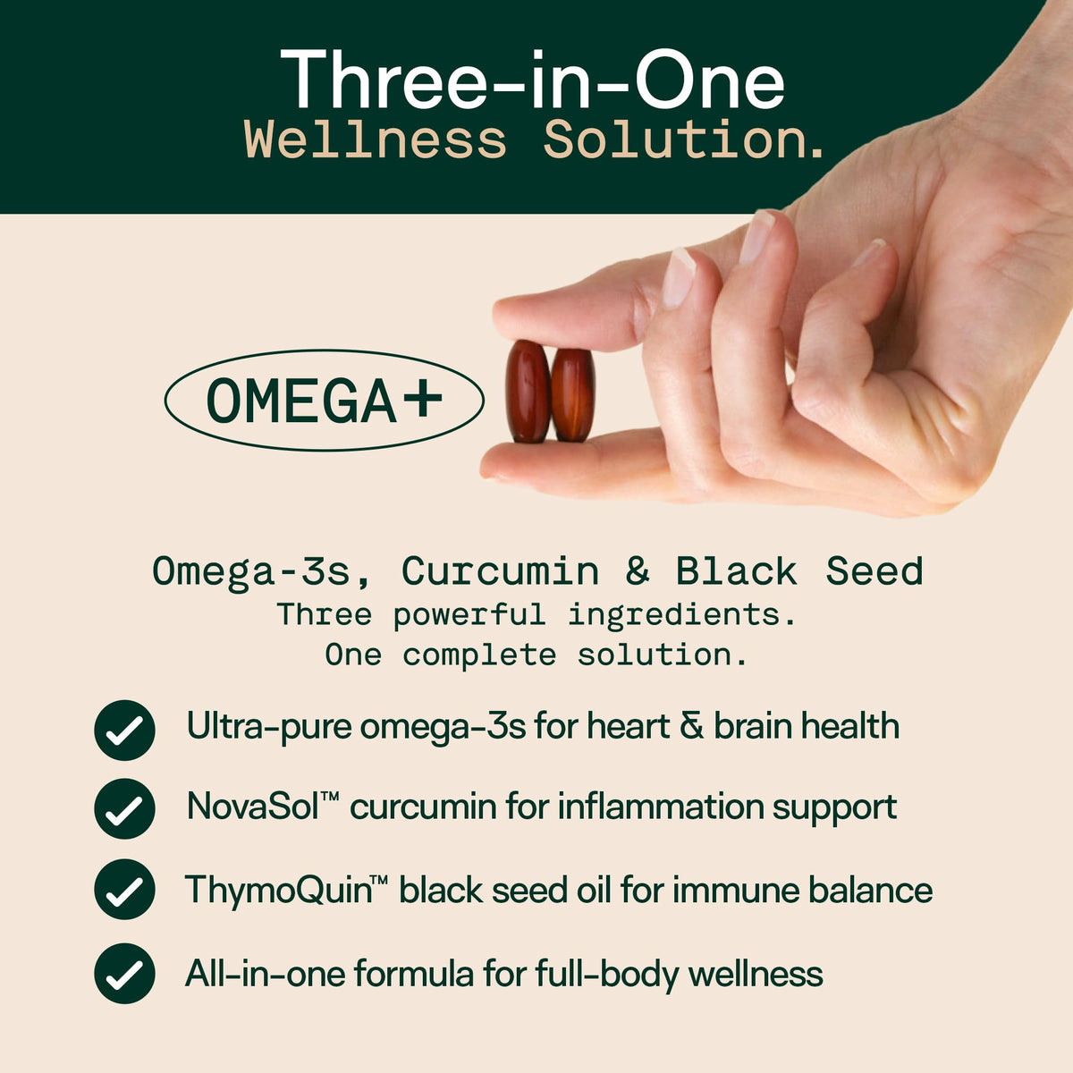 Adapt Naturals Omega 3 Fish Oil Supplement with Bioavailable Curcumin & Black Seed, 1500mg Fish Oil EPA DHA Omega 3 Fatty Acids to Support Joints, Muscles & Heart | Unflavored - 30 Days Supply ADAPT NATURALS BY CHRIS KRESSER buy supplements Au