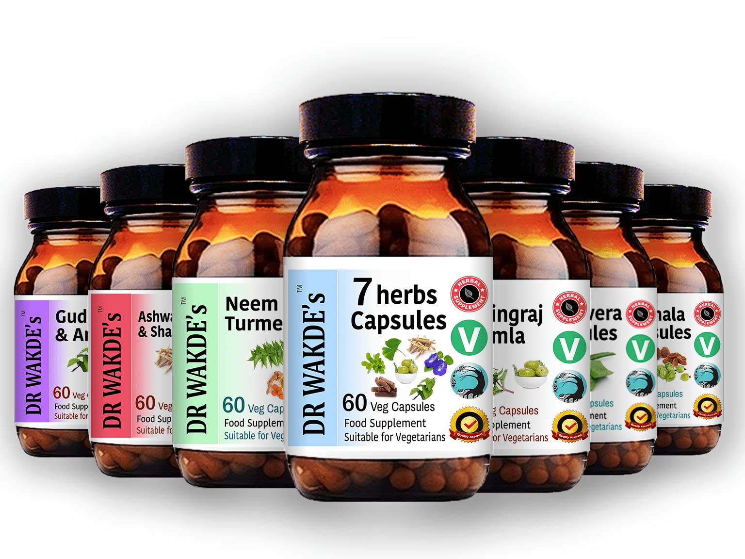 DR WAKDE'S Moringa Capsules (Moringa oleifera, 60 Veg Caps, Plant-Based Supplement, Ayurvedic Herb, All Natural, Vegan) DR WAKDE's buy supplements Au