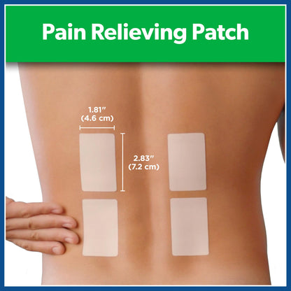Salonpas Pain Relieving Patch for Back, Neck, Shoulder, Knee Pain and Muscle Soreness - 8 Hour Pain Relief - 60 Count Salonpas buy supplements Au