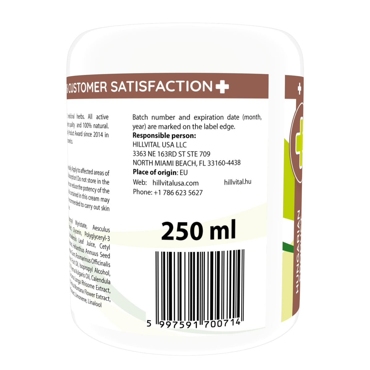 HillVital Herbal Joint Care Balm – Soothing Arnica & Turmeric Blend for Muscles & Joints – Lightweight Herbal Cooling Gel with Mint & Rosemary – Fast-Absorbing Natural Topical Cream Hill Vital Natural SolutionsBuy Supplements Australia