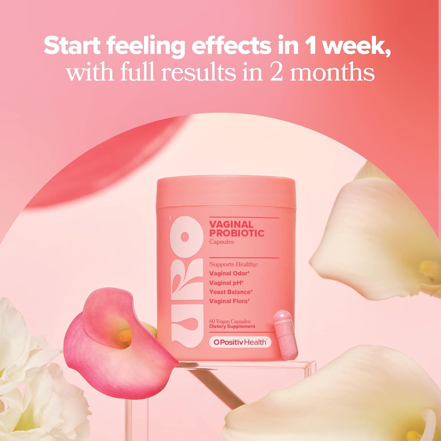 O Positiv URO Vaginal Probiotic and URO Boric Acid Vaginal Suppository Bundle