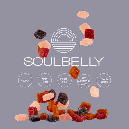 SOULBELLY Super Immunity | Remedy Vitamin Gummies for Immune Support | Vegan | Gluten-Free | Non-GMO | 60 Count SOULBELLY buy supplements Au