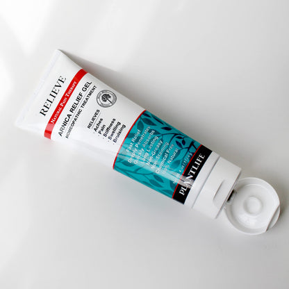 Plantlife Arnica Relieve Gel - Made with Arnica and 100% Pure Essential Oils - Relieve Products are a Homeopathic Solution for Everyday Use - Works Quickly and Effectively - Made in California PlantlifeBuy Supplements Australia