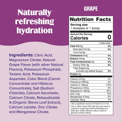 Ultima Replenisher Electrolyte Powder Drink Mix Bundle – Sugar Free – Lemonade and Grape, 90 Servings – Hydration Powder - 6 Key Electrolytes and Trace Minerals – Keto Friendly, Non-GMO