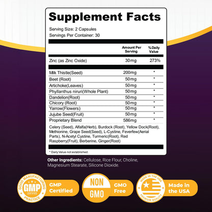 Steel Bite Pro – 23 Plant-Based Ingredients – 60 Ct, 1 Month Supply | 23 plant-based ingredients with Zinc & Turmeric | Non-GMO, Made in USA | Easy-to-swallow oral-care capsule