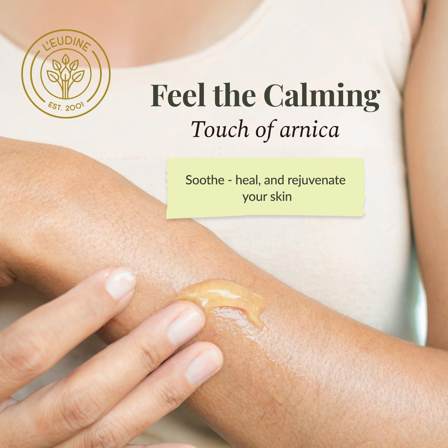 L’EUDINE Arnica Gel – Pack of 3 – Extra Strength for Bruise Relief, Wonder-Plant for Treating Muscle Soreness, Bruising, and Swelling - Fast Absorbing, Natural Formula L'eudineBuy Supplements Australia